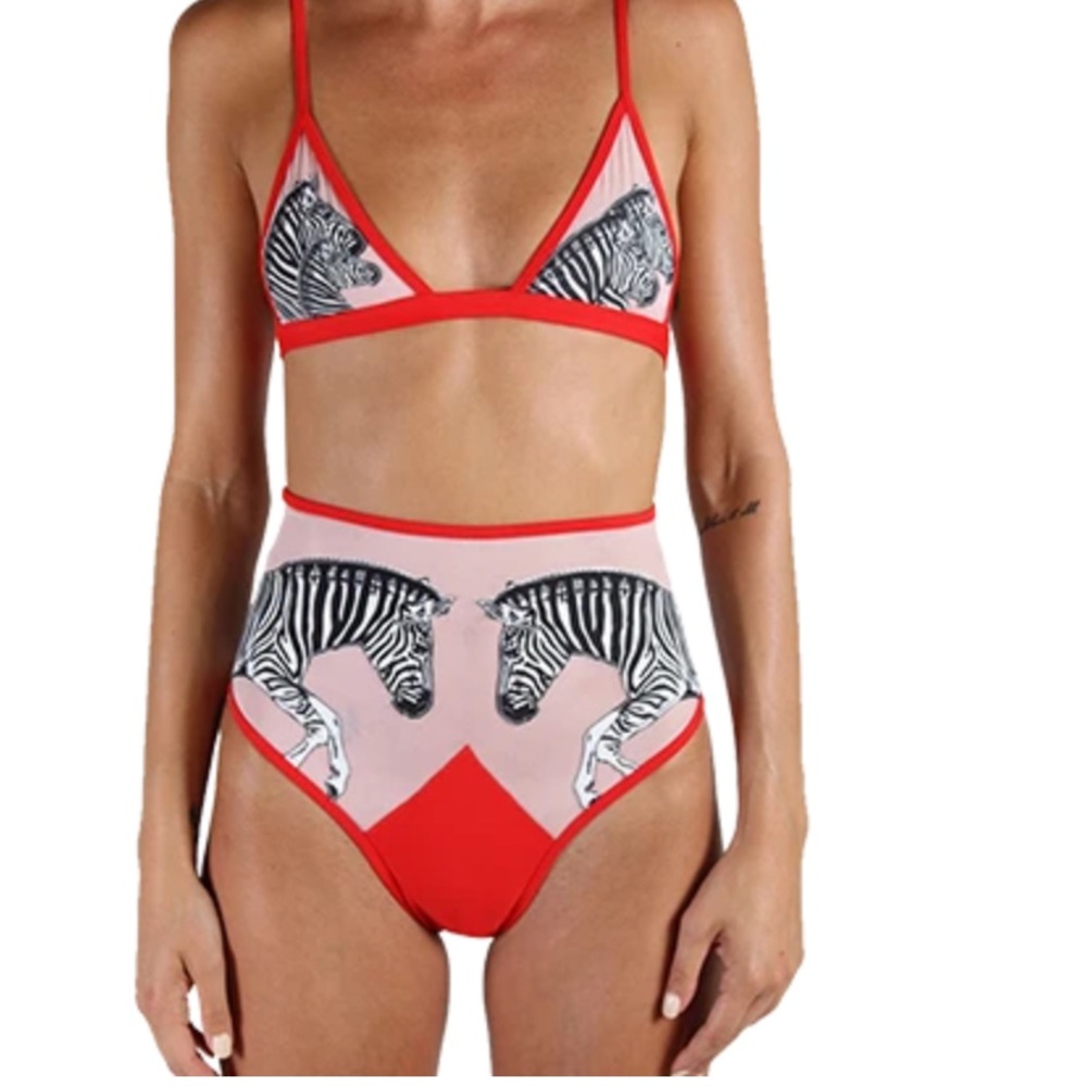 ISO Lee Lani Zebra bikini